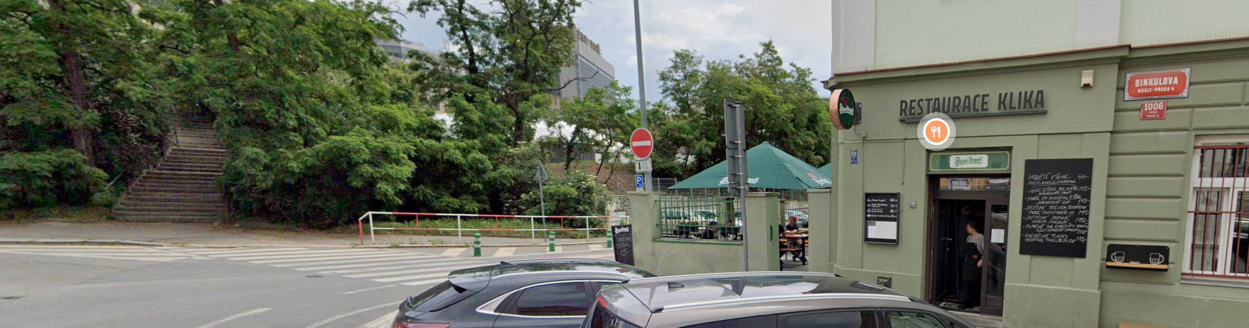 restaurace klika kde